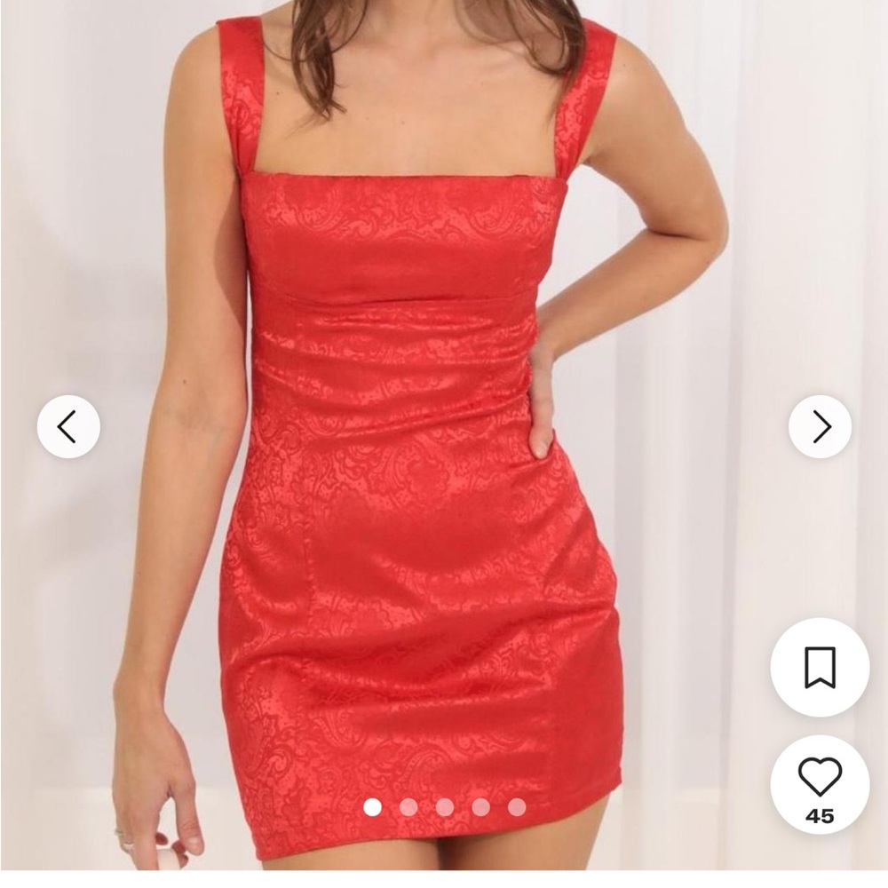 Lucy in the Sky Red Dress